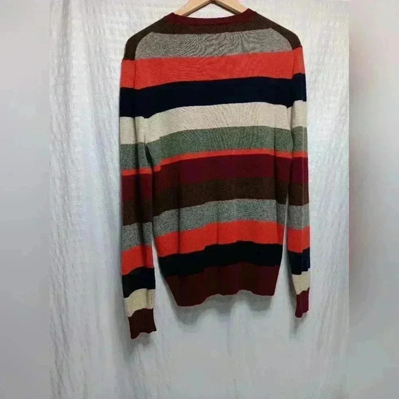 Jack Spade Men's  Wool/Cashmere Multi Color Crew neck Pull Over sweater. Size M - Picture 2 of 5